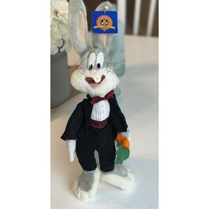 1998 Warner Brothers Looney Tunes Bugs Bunny Plush Doll Vintage